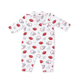 Touchdown Time - Polo Romper