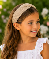 Seaside Waves Headband in Natural