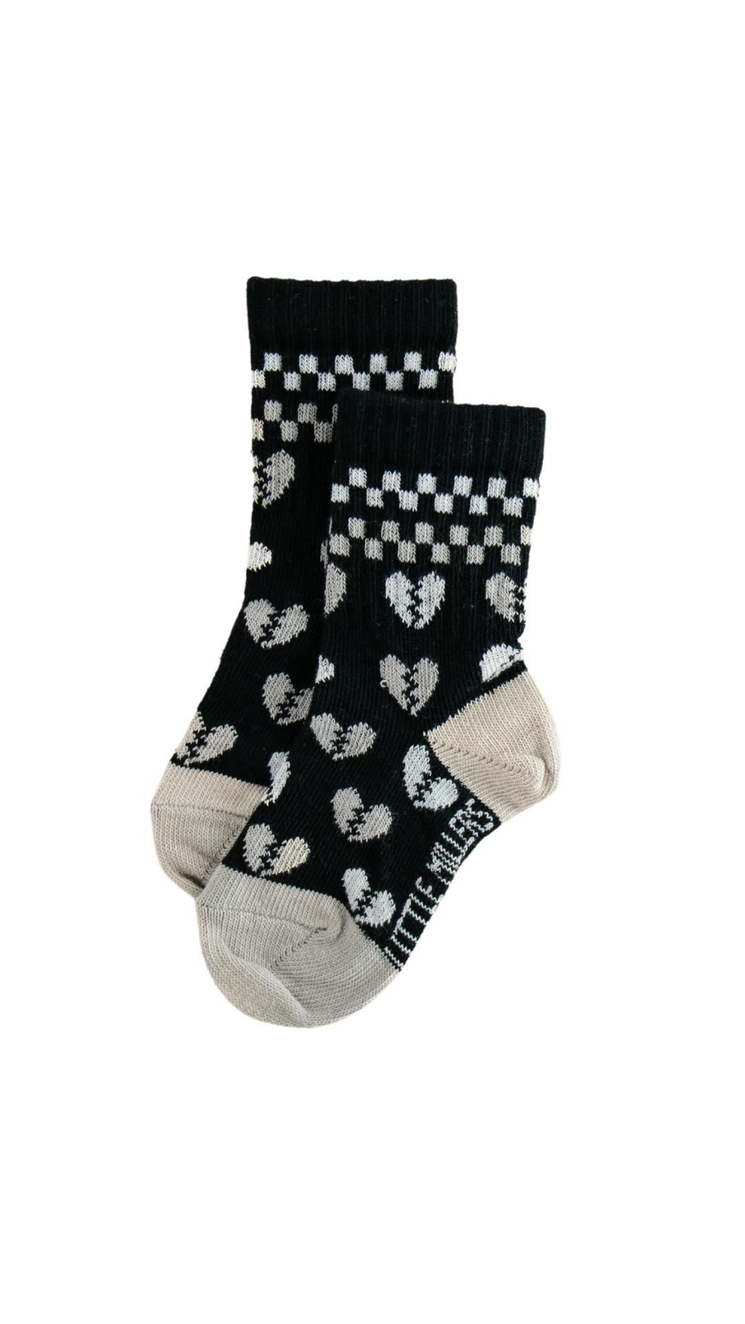 Heartbreaker Socks, Black