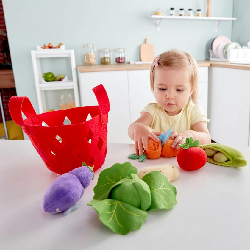 Kitchen Vegetable Basket Food Playset