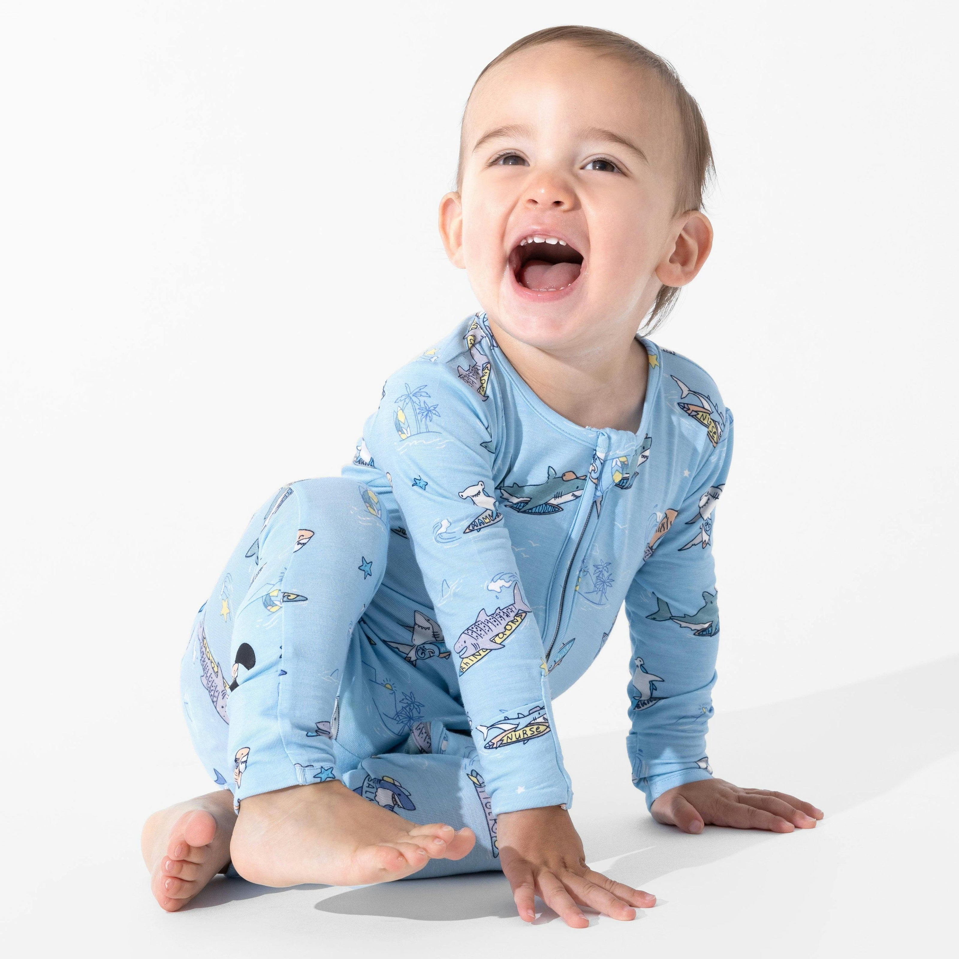School Bamboo Convertible Footie