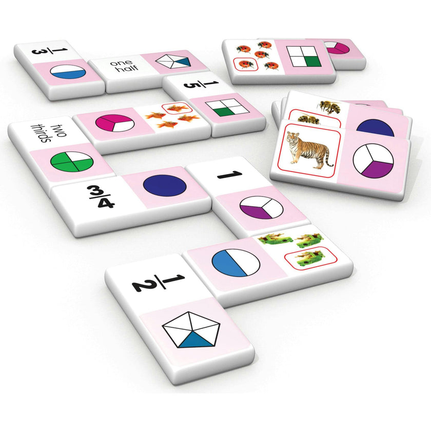Fraction Dominoes: Skill Development in Fractions