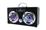 Black Bling Bluetooth Speaker & FM Radio