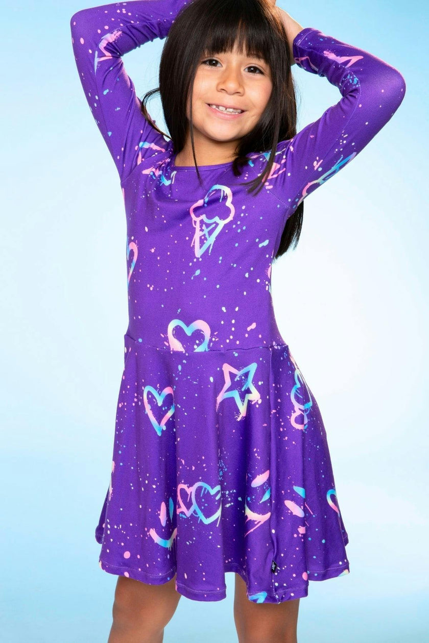 Simply Soft Long Sleeve Skater Dress