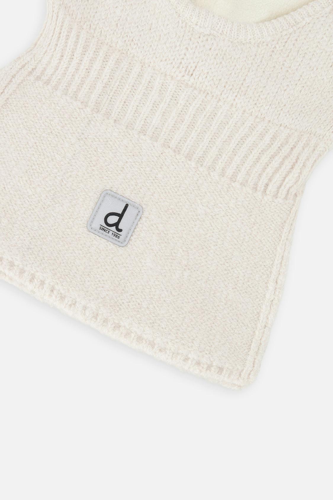 Baby Knit Bear Balaclava Off-White