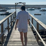 Seaside Women’s Button Front Short Pajama Set