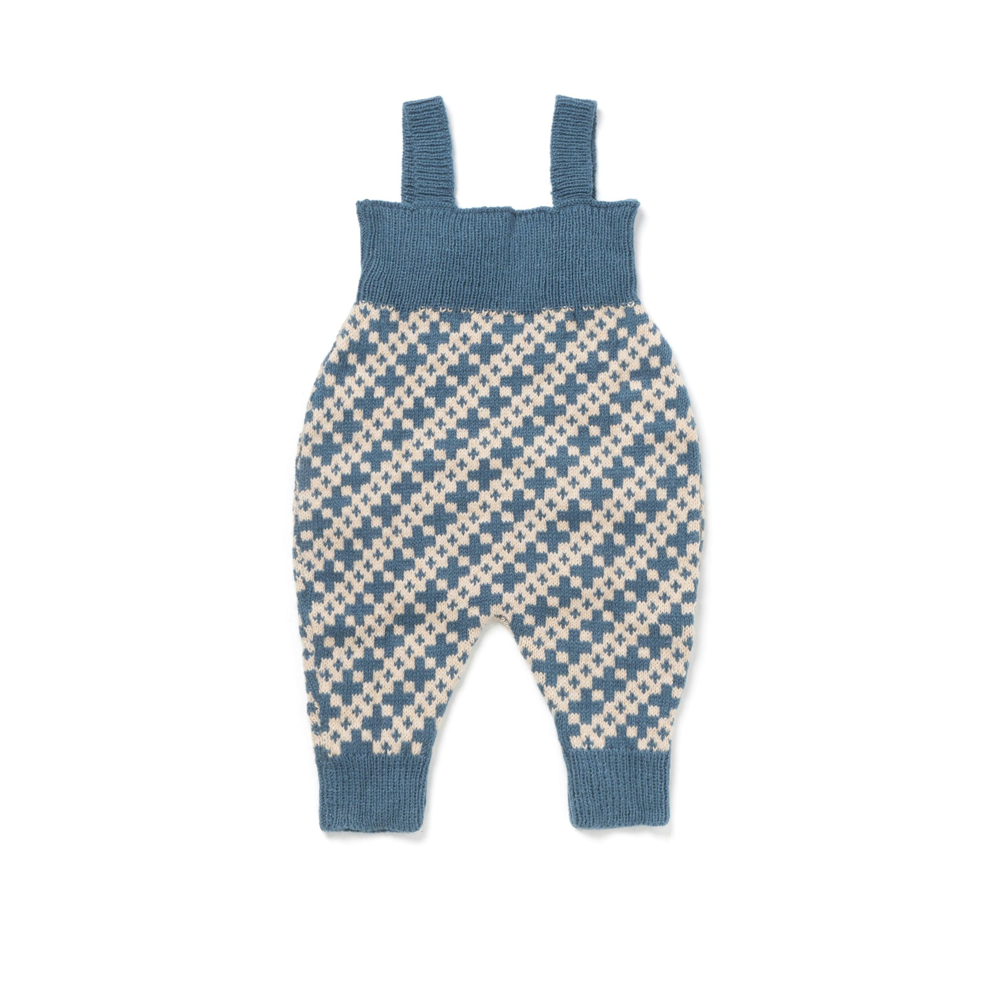 Acorn Ribbed Bib Buttoned Strap Jumper