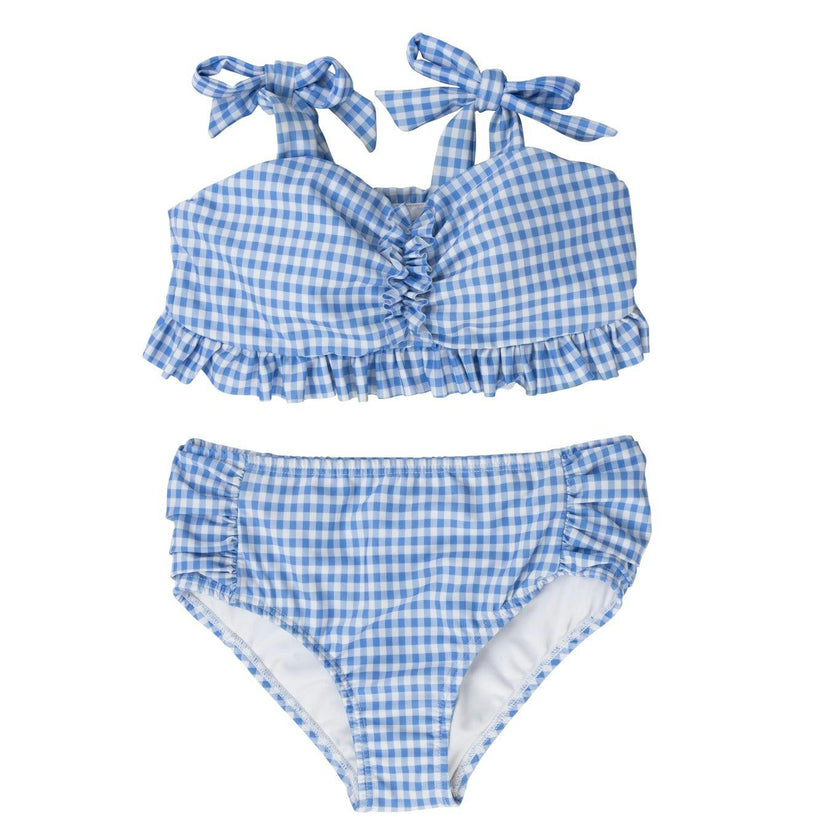Mini Brandi Bandeau Top in Blakely Gingham