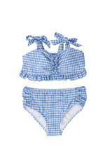 Mini Brandi Bandeau Top in Blakely Gingham