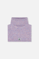 Knit Turtle Neckwarmer Lavender
