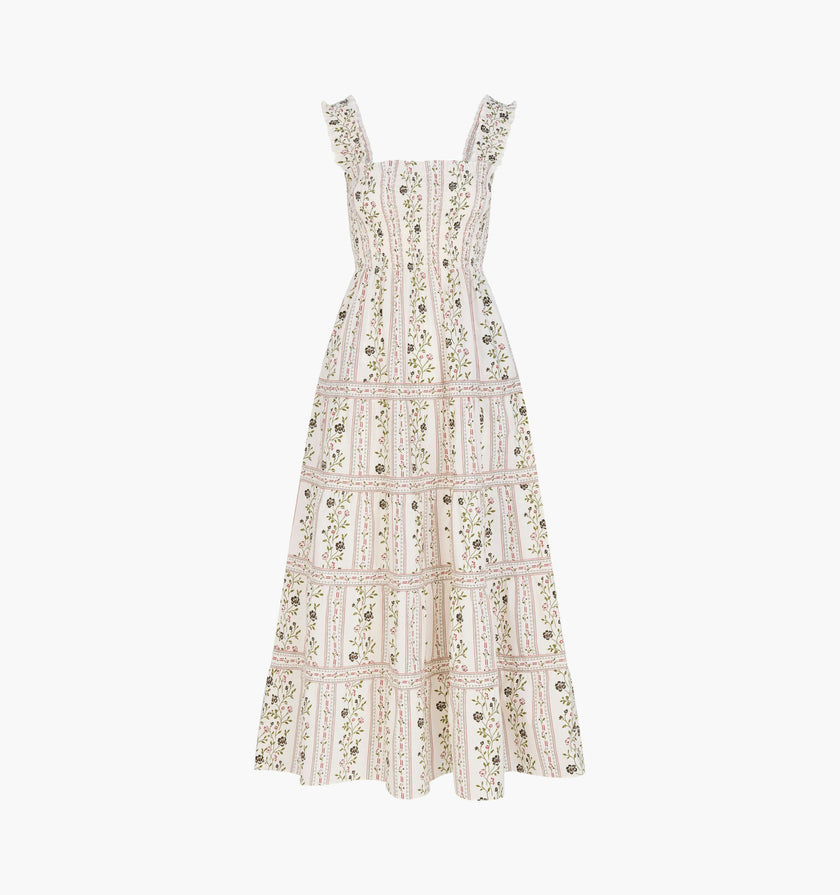 The Goldie Nap Dress -  Kelmscott Ribbon Stripe