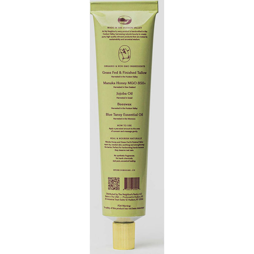 Manuka Honey & Blue Tansy Tallow Hand Balm