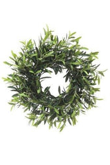 24" Artificial Olive Leaf Wreath