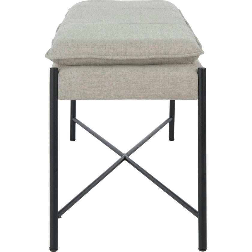 Kara Cushioned X Bench