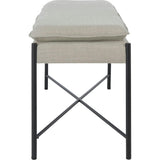 Kara Cushioned X Bench