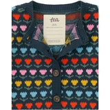 Iconic Raglan Long Sleeve Button-Up Knit Cardigan, Multi