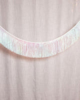 Iridescent Fringe - iridescent foil banner