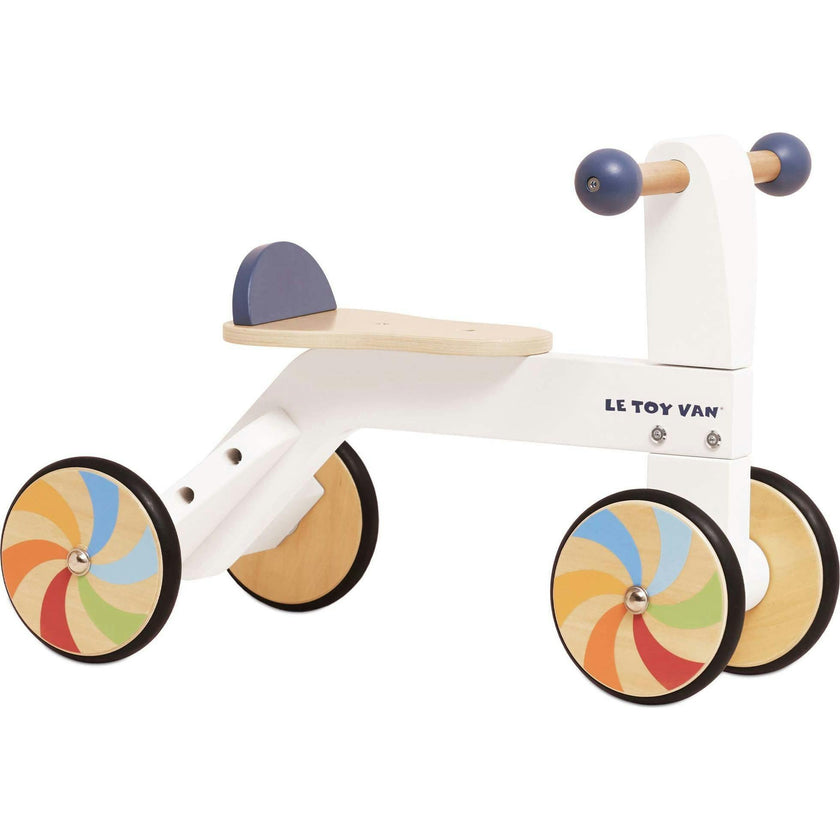 Wooden Rainbow Ride On Trike