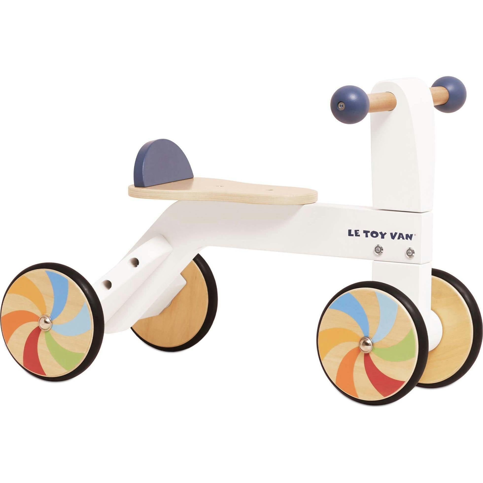 Wooden Rainbow Ride On Trike