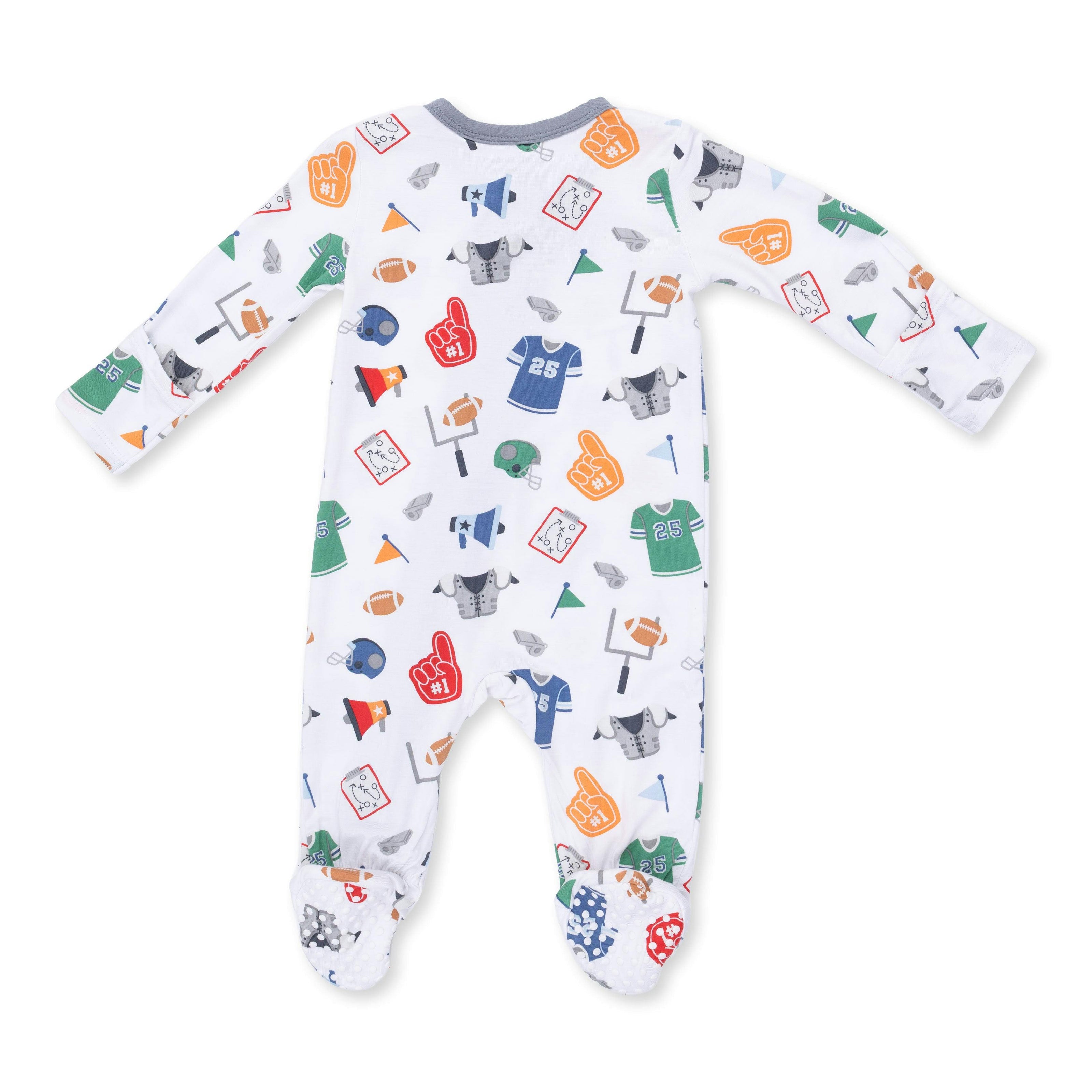 Game Day - 2 Way Zipper Footie
