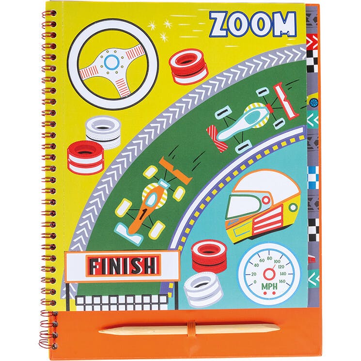 Cars Magic  Foil & Play Art Book