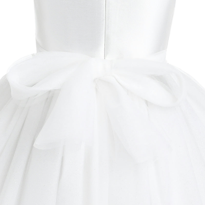 White Hazel Tulle Party Dress