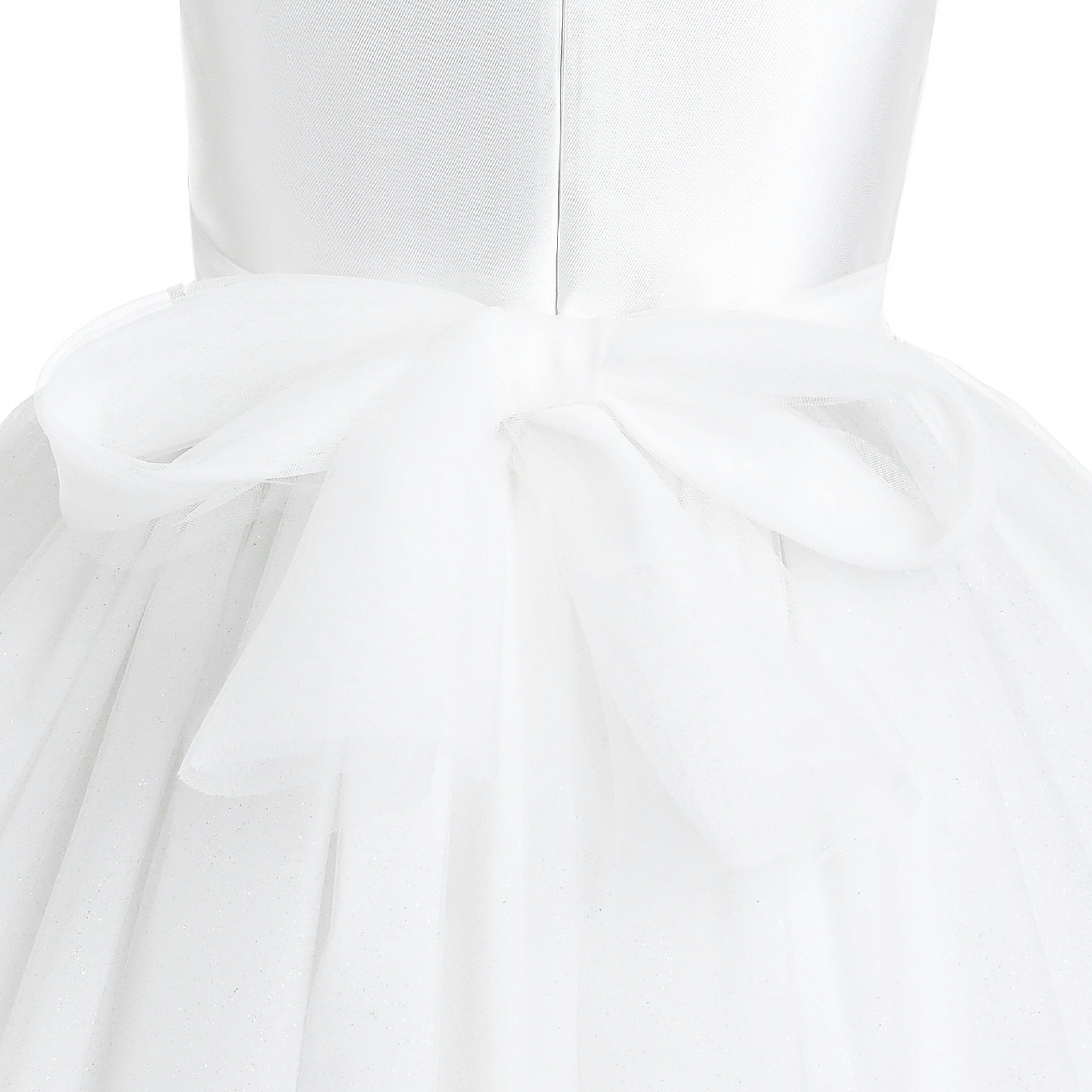 White Hazel Tulle Party Dress