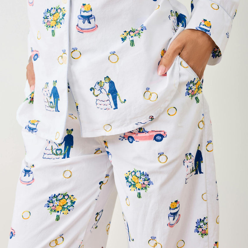 Happily Ever After - Long PJ Set - Cloud