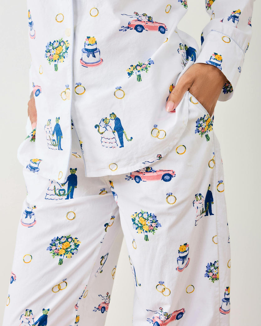 Happily Ever After - Long PJ Set - Cloud