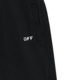 Black Diagonal Paint Sweatshorts