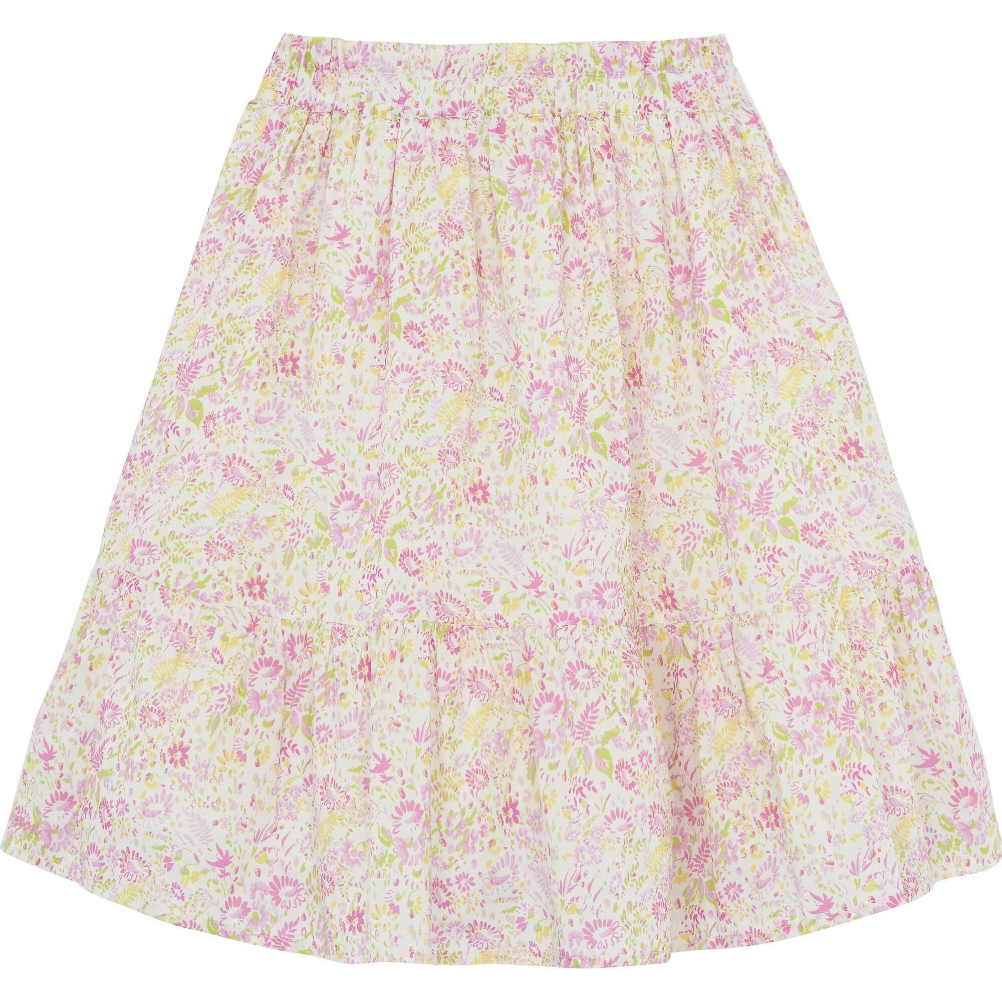 Neon Fleur Denon Midi Skirt