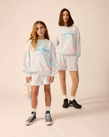Adult Organic Weekend Shorts in Pink Cloud