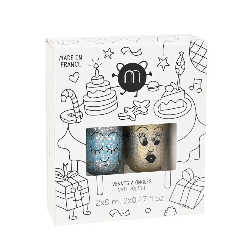 Nail Polish for Kids Set of 2 BOUM