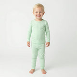 Pear Stripe Bamboo Toddler Pajama Set