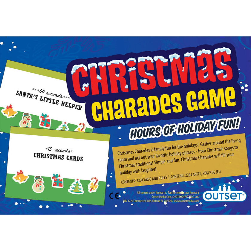 Christmas Charades Game - Outset Media