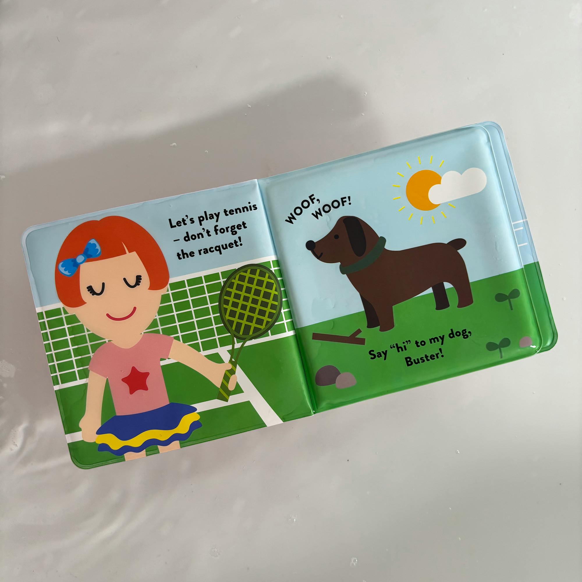 Bath Time: Book & Stickers - Dress Up