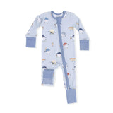 Baseballs Playing Baseball - Convertible Romper
