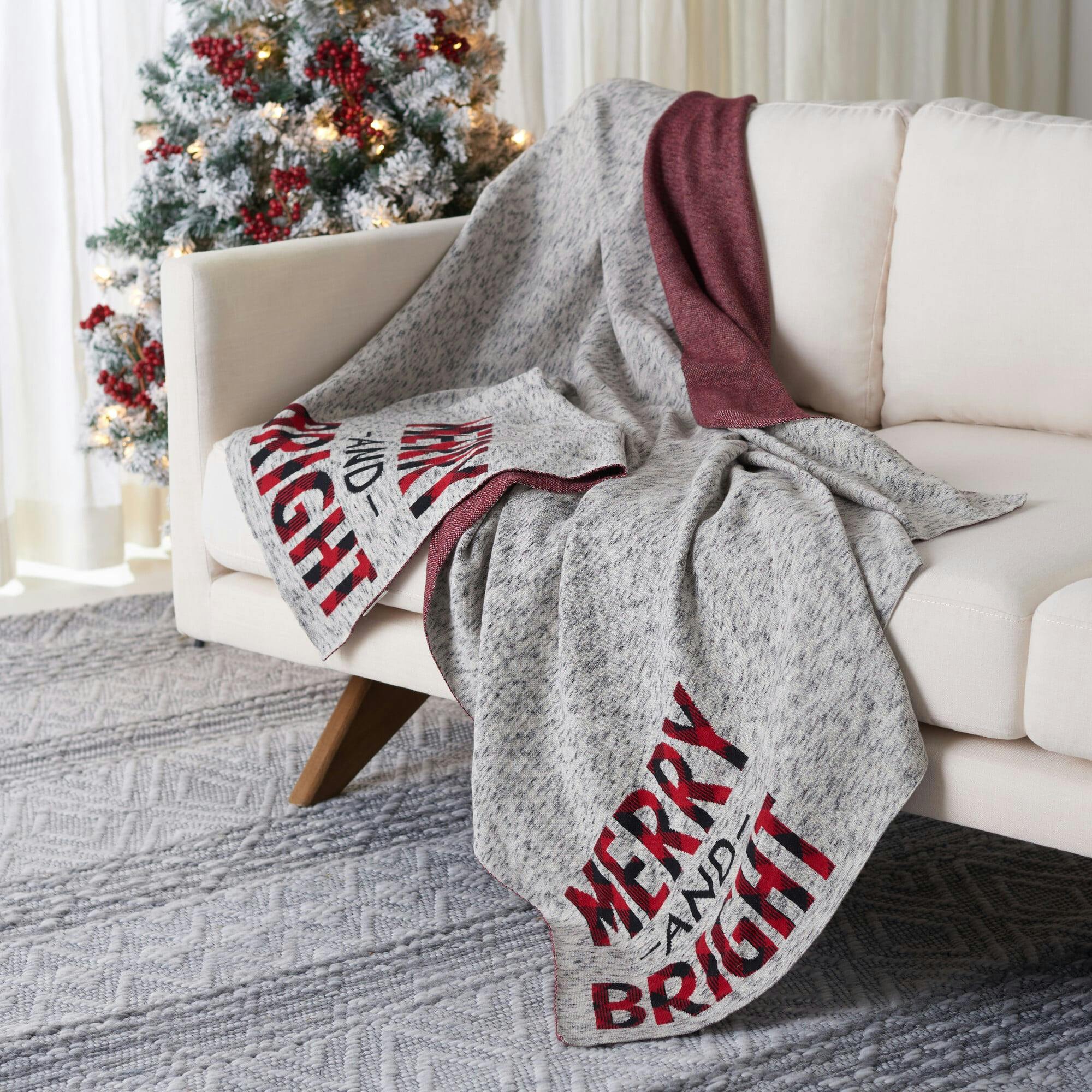 Merry And Bright Throw