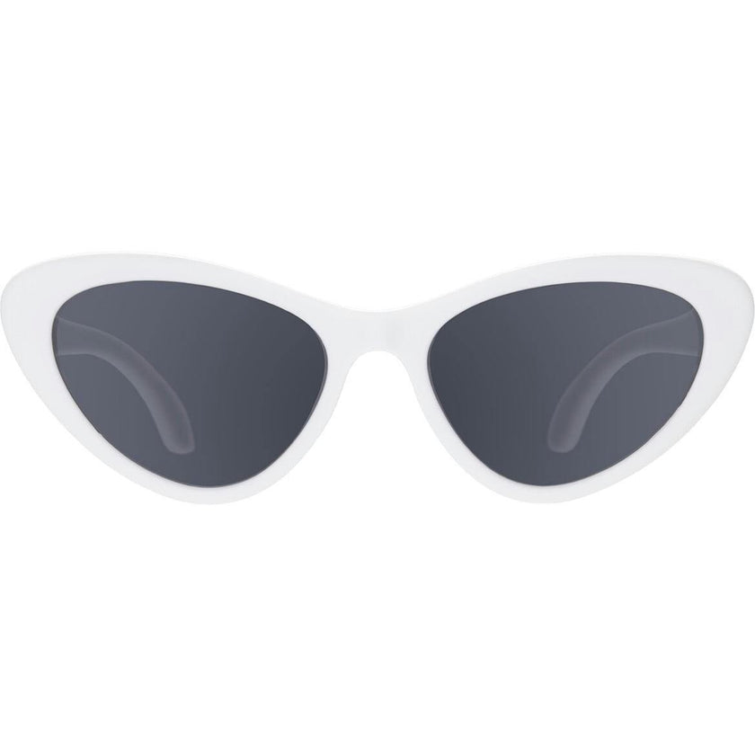 Wicked White Cat-Eye I Smoke Lenses