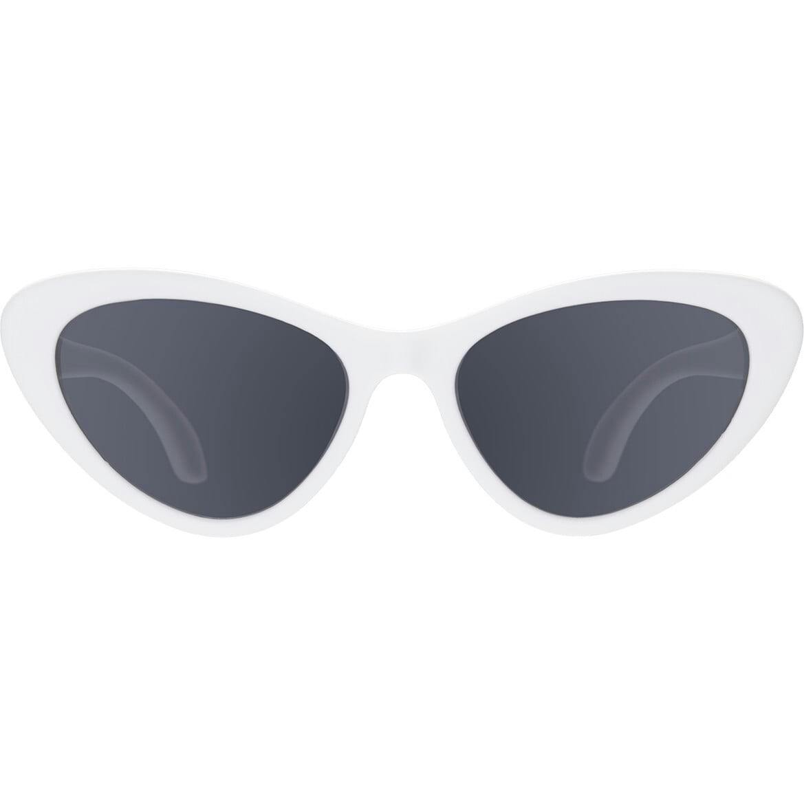 Wicked White Cat-Eye I Smoke Lenses