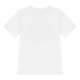 Younger Boys White Logo T-Shirt