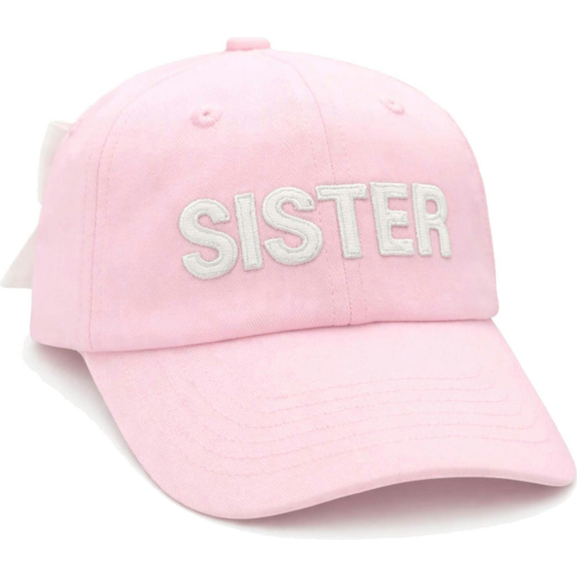 Sister Bow Baseball Hat (Baby, Youth)