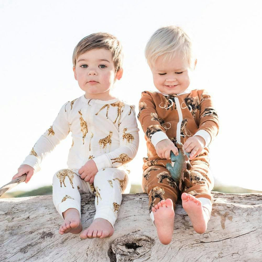 Homestead Organic Cotton Zipper Pajama