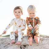 Homestead Organic Cotton Zipper Pajama