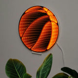 Infinty Neon Mirror Light -Basketball