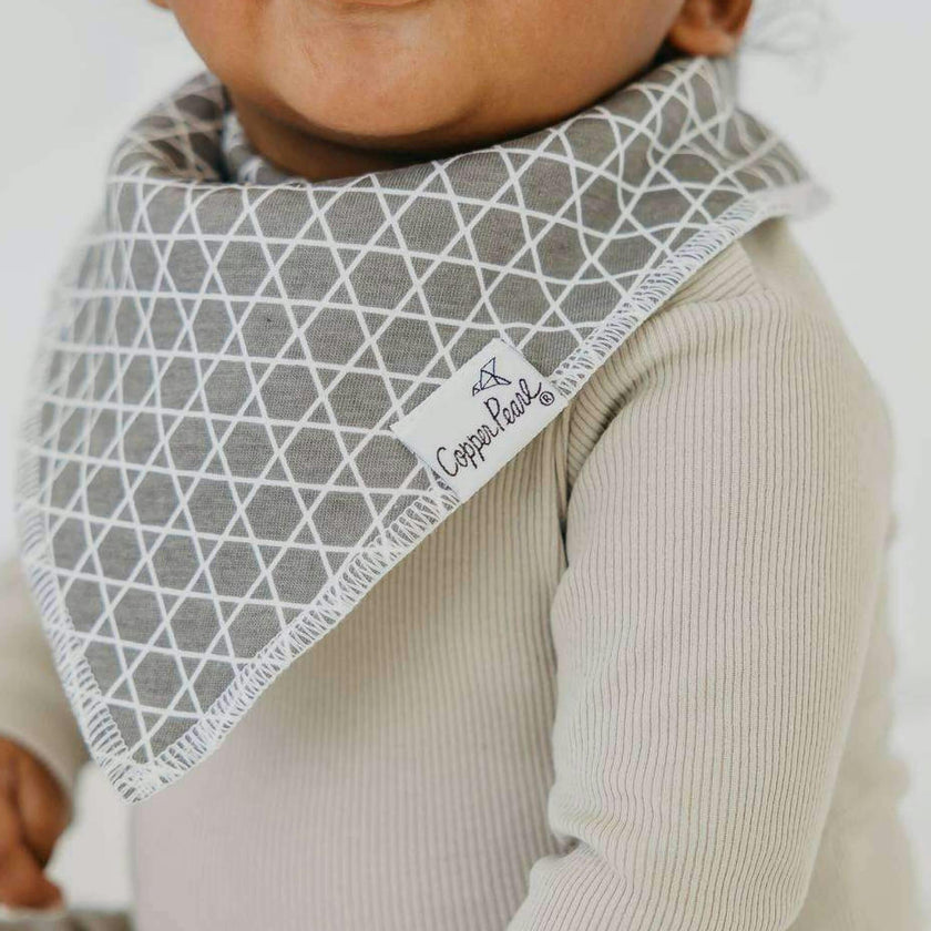 4 Pack Baby Bandana Bibs - Bogey