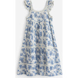 Claret Dress in Blue Reverie