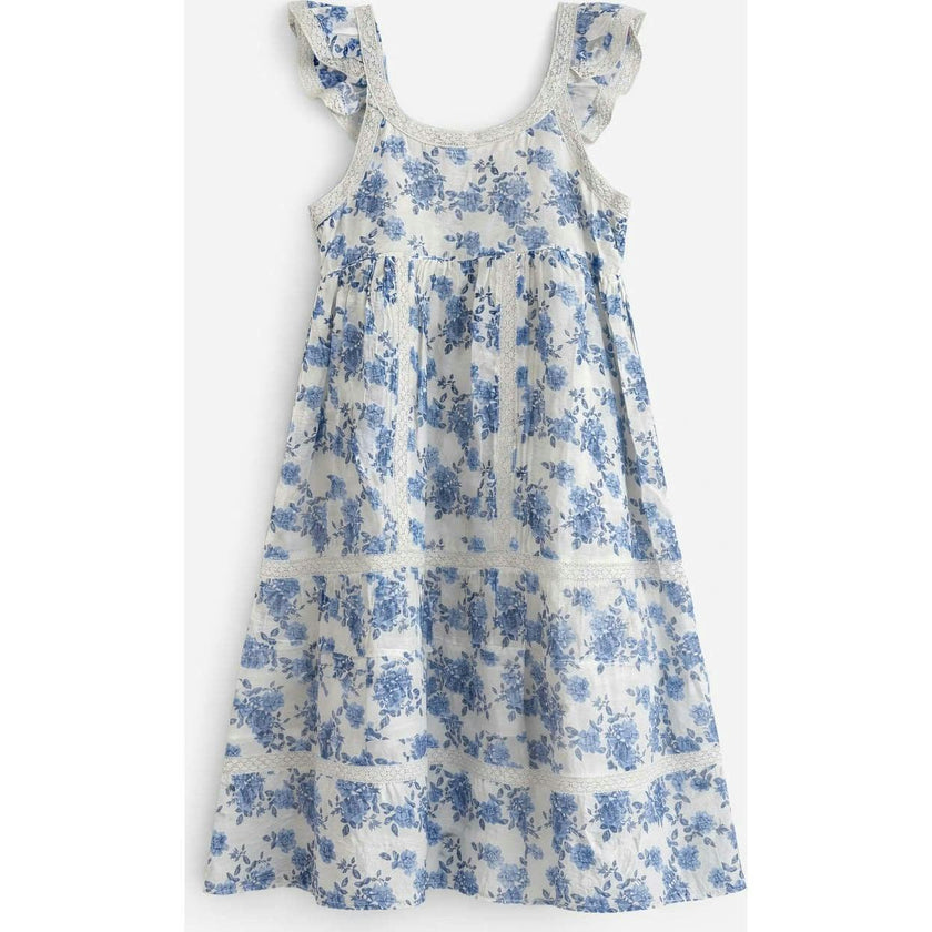 Claret Dress in Blue Reverie