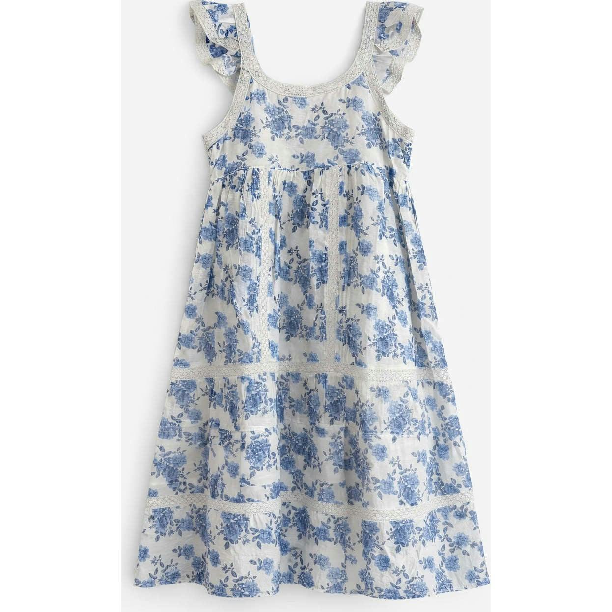 Claret Dress in Blue Reverie