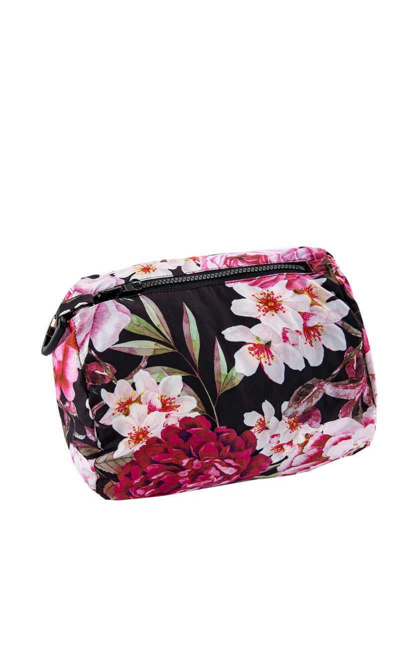 Blake Hooded Reversible Lightweight Down Puffer Jacket, Garden Floral